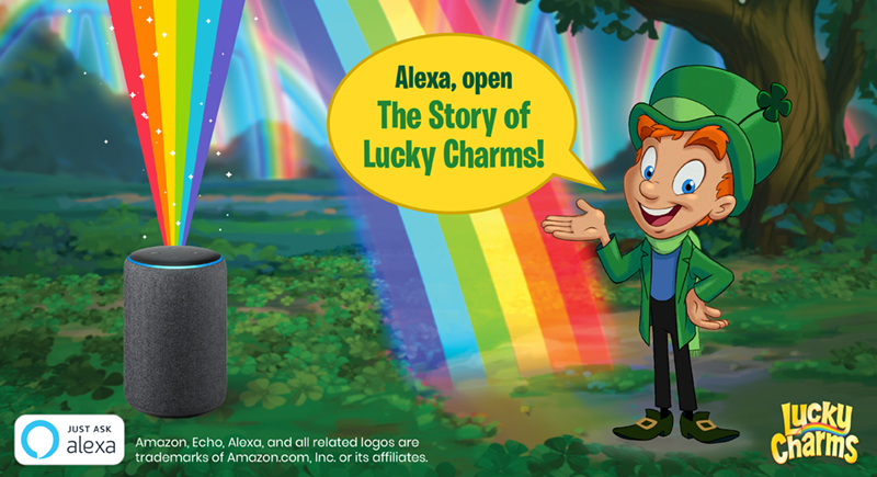 Lucky the Leprechaun with Amazon Alexa