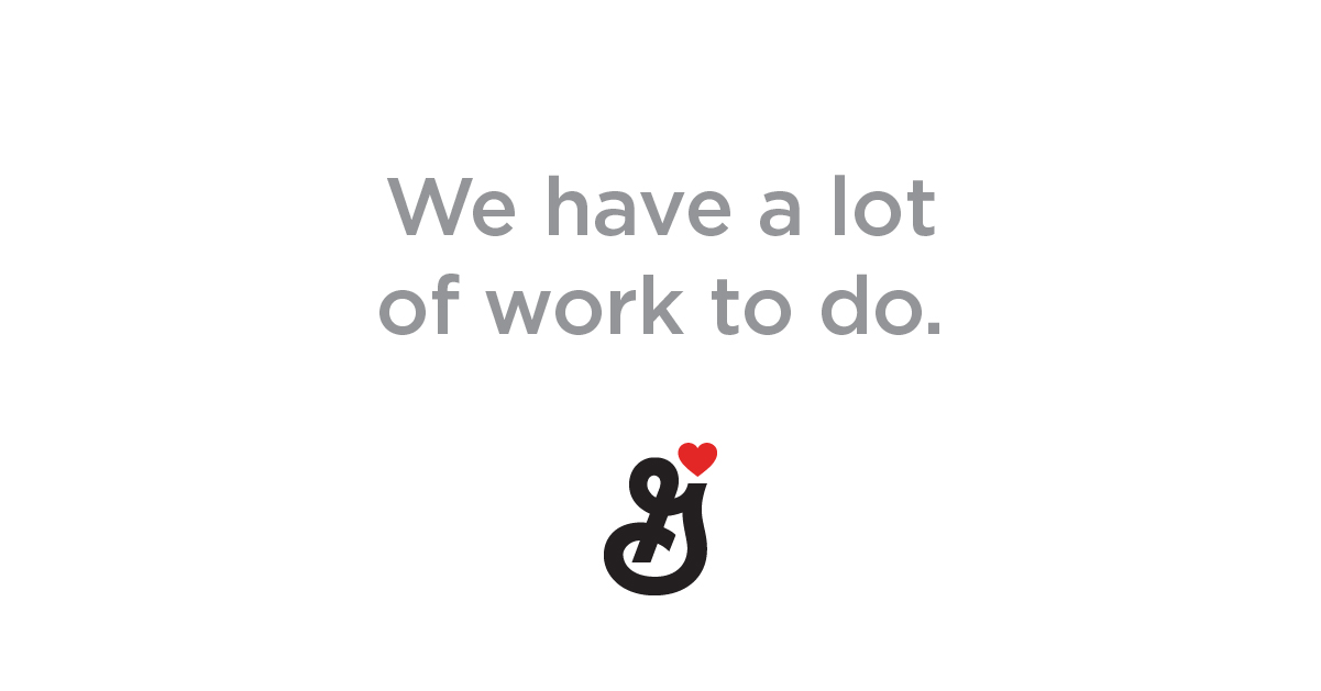 We have a lot of work to do
