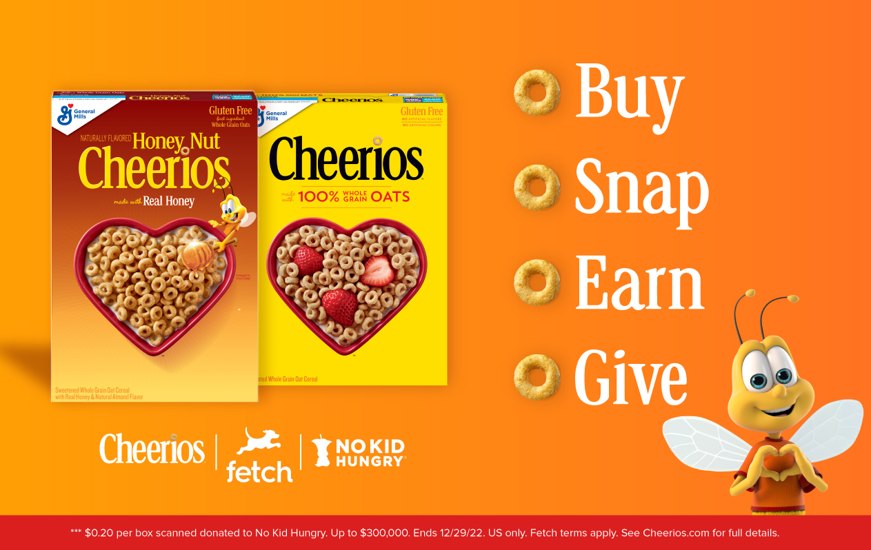 Buy. Snap. Earn. Give.